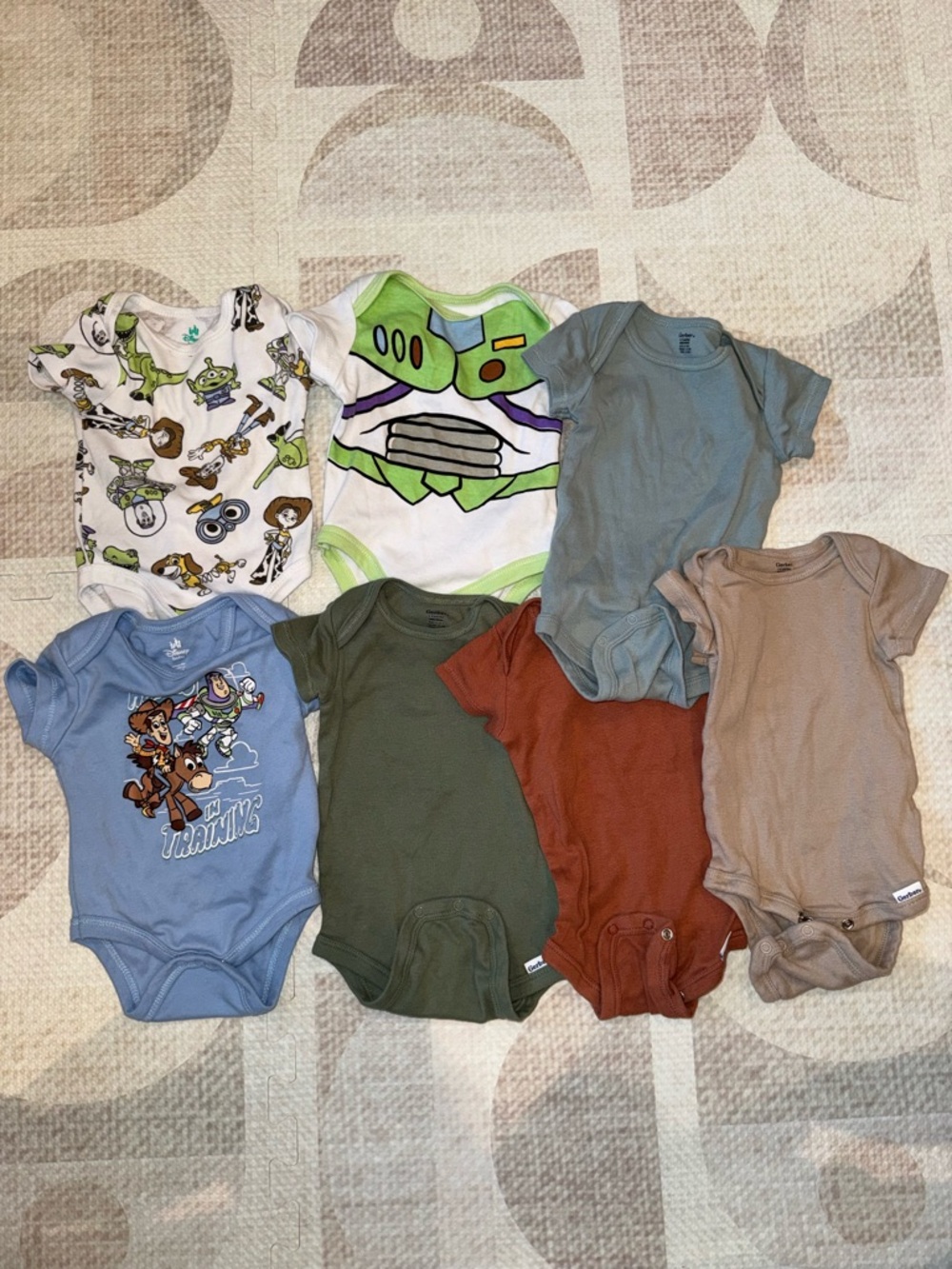 Disney & Gerber Baby One-Piece Bodysuit Bundle